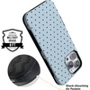 image:imageCasely iPhone 16 Pro Case  On the Dot  Blue amp Brown Polka Dot  Bold Protective Design  Compatible with MagSafe