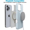 image:imageCasely iPhone 16 Pro Case  On the Dot  Blue amp Brown Polka Dot  Compatible with MagSafe  Classic Ultra Slim Design