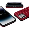 image:imageCasely iPhone 16 Pro Case  On the Dot  Maroon Polka Dot  Bold Protective Design  MagSafe Compatible Design