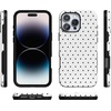 image:imageCasely iPhone 16 Pro Case  On the Dot  White Polka Dot  Bold Protective Design  Compatible with MagSafe