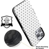image:imageCasely iPhone 16 Pro Case  On the Dot  White Polka Dot  Bold Protective Design  Compatible with MagSafe