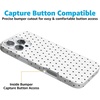 image:imageCasely iPhone 16 Pro Case  On the Dot  White Polka Dot  Compatible with MagSafe  Classic Ultra Slim Design