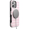 image:imageCasely iPhone 16 Pro Case  Pink Plaid  Sunday Best  Bold Protective Design  Compatible with MagSafe