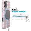image:imageCasely iPhone 16 Pro Case  Pink Plaid  Sunday Best  Compatible with MagSafe  Classic Ultra Slim Design