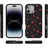 image:imageCasely iPhone 16 Pro Case  Sweet Revenge  Cherry Skulls  Bold Protective Design  Compatible with MagSafe