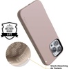image:imageCasely iPhone 16 Pro Case  Taupe on Nude  Calm Beige  Bold Protective Design  Compatible with MagSafe