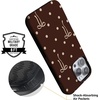 image:imageCasely iPhone 16 Pro Case  Teddy Bows  Brown Polka Dot  Bold Protective Design  MagSafe Compatible Design