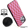 image:imageCasely iPhone 16 Pro Case  Vibe Check  Pink Checkerboard  Bold Protective Design  Compatible with MagSafe