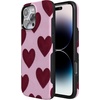 image:imageCasely iPhone 16 Pro Case  Whole Lotta Love  Plum Hearts  Bold Protective Design  MagSafe Compatible Design