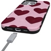image:imageCasely iPhone 16 Pro Case  Whole Lotta Love  Plum Hearts  Bold Protective Design  MagSafe Compatible Design