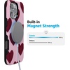 image:imageCasely iPhone 16 Pro Case  Whole Lotta Love  Plum Hearts  Bold Protective Design  MagSafe Compatible Design