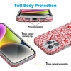 image:imageCasely iPhone 16 Pro Max Case  Be Mine  Tiny Hearts  Compatible with MagSafe  Classic Ultra Slim DesignBlush Garden  Floral Doodle