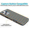 image:imageCasely iPhone 16 Pro Max Case  Be Mine  Tiny Hearts  Compatible with MagSafe  Classic Ultra Slim DesignGo New York  Blue  Orange Stripes