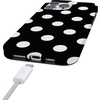 image:imageCasely iPhone 16 Pro Max Case  Be Mine  Tiny Hearts  Compatible with MagSafe  Classic Ultra Slim DesignHigh Contrast  Black Polka Dot