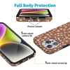 image:imageCasely iPhone 16 Pro Max Case  Be Mine  Tiny Hearts  Compatible with MagSafe  Classic Ultra Slim DesignMocha Meadow  Tiny Flowers