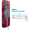 image:imageCasely iPhone 16 Pro Max Case  Be Mine  Tiny Hearts  Compatible with MagSafe  Classic Ultra Slim DesignMoody Floral  Romance Novel