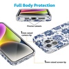 image:imageCasely iPhone 16 Pro Max Case  Be Mine  Tiny Hearts  Compatible with MagSafe  Classic Ultra Slim DesignRose to Fame  Blue  White Rose Floral