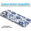 image:imageCasely iPhone 16 Pro Max Case  Be Mine  Tiny Hearts  Compatible with MagSafe  Classic Ultra Slim DesignRose to Fame  Blue  White Rose Floral