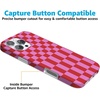 image:imageCasely iPhone 16 Pro Max Case  Be Mine  Tiny Hearts  Compatible with MagSafe  Classic Ultra Slim DesignVibe Check  Pink Checkerboard