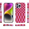 image:imageCasely iPhone 16 Pro Max Case  Be Mine  Tiny Hearts  Compatible with MagSafe  Classic Ultra Slim DesignVibe Check  Pink Checkerboard