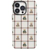 image:imageCasely iPhone 14 Pro Case  Bear Hugs  Teddy Squares  Bold Protective Design  MagSafe Compatible Design