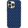 image:imageCasely iPhone 14 Pro Case  On the Dot  Navy Polka Dot  Bold Protective Design  Compatible with MagSafe