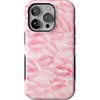 image:imageCasely iPhone 14 Pro Case  Sealed with a Kiss  Pink Lipstick  Bold Protective Design  Compatible with MagSafe