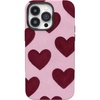 image:imageCasely iPhone 14 Pro Case  Whole Lotta Love  Plum Hearts  Bold Protective Design  MagSafe Compatible Design