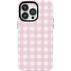 image:imageCasely iPhone 14 Pro Max Case  Pink Plaid  Sunday Best  Bold Protective Design  Compatible with MagSafe