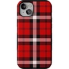 image:imageCasely iPhone 15 Case  As if  Red Plaid  Bold Protective Design  MagSafe Compatible Design