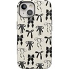 image:imageCasely iPhone 15 Case  Goth Girlie  Black Bows  Bold Protective Design  Compatible with MagSafe