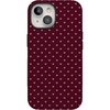 image:imageCasely iPhone 15 Case  Heart Noir  Tiny Hearts  Bold Protective Design  MagSafe Compatible Design