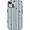 image:imageCasely iPhone 15 Case  Love Lines  Blue Stripes  Bold Protective Design  MagSafe Compatible Design