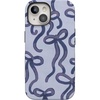 image:imageCasely iPhone 15 Case  Love Me Knot  Blue Bow  Bold Protective Design  MagSafe Compatible Design