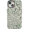 image:imageCasely iPhone 15 Case  Sage Garden  Green Floral  Bold Protective Design  Compatible with MagSafe