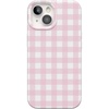 image:imageCasely iPhone 15 Plus Case  Pink Plaid  Sunday Best  Compatible with MagSafe  Classic Ultra Slim Design