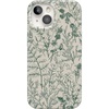 image:imageCasely iPhone 15 Plus Case  Sage Garden  Green Floral  Compatible with MagSafe  Classic Ultra Slim Design
