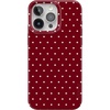 image:imageCasely iPhone 15 Pro Case  On the Dot  Maroon Polka Dot  Compatible with MagSafe  Classic Ultra Slim Design