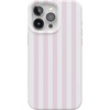 image:imageCasely iPhone 15 Pro Case  Pink Stripes  Sunday Best  Compatible with MagSafe  Classic Ultra Thin Design
