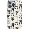 image:imageCasely iPhone 16 Pro Case  Goth Girlie  Black Bows  Bold Protective Design  Compatible with MagSafe