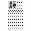 image:imageCasely iPhone 16 Pro Case  On the Dot  White Polka Dot  Compatible with MagSafe  Classic Ultra Slim Design