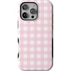 image:imageCasely iPhone 16 Pro Case  Pink Plaid  Sunday Best  Bold Protective Design  Compatible with MagSafe