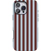 image:imageCasely iPhone 16 Pro Case  Sunday in Brooklyn  Chocolate Blue Stripes  Bold Protective Design  Compatible with MagSafe