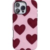 image:imageCasely iPhone 16 Pro Case  Whole Lotta Love  Plum Hearts  Bold Protective Design  MagSafe Compatible Design