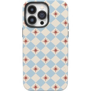 image:imageCasely iPhone 14 Pro Max Case  Chelsea Checker  Starlight Tiles  Bold Protective Design  Compatible with MagSafe