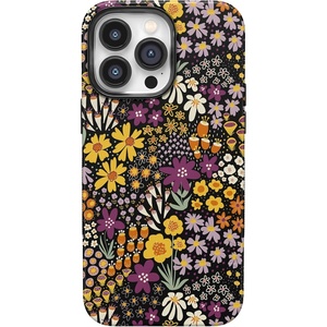 image:imageCasely iPhone 14 Pro Max Case  Falling for You  Plum Floral  Bold Protective Design  Compatible with MagSafe
