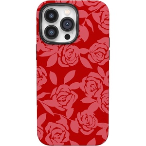 image:imageCasely iPhone 14 Pro Max Case  Final Rose  Red amp Pink Floral  Bold Protective Design  MagSafe Compatible Design