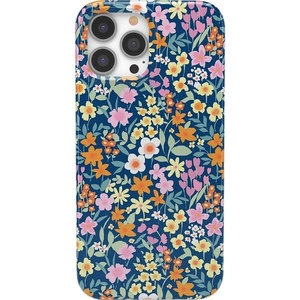 image:imageCasely iPhone 14 Pro Max Case  Full Bloom  Navy Floral  Compatible with MagSafe  Classic Ultra Slim Design