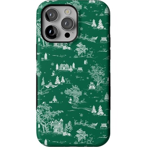 image:imageCasely iPhone 14 Pro Max Case  Home for The Holidays  Mountain Town  Bold Protective Design  MagSafe Compatible Design