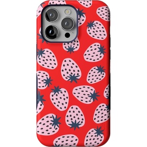 image:imageCasely iPhone 14 Pro Max Case  Id Pick You  Red Strawberry  Bold Protective Design  Compatible with MagSafe